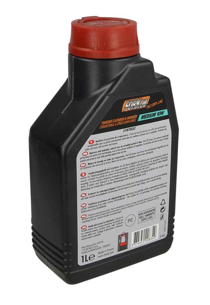 Olej do teleskopów 10 W MOTUL fork oil factory line medium 1 l — ujęcie 12