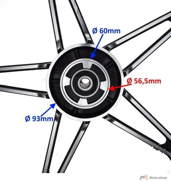 Obręcz koła 18 × 1,60 przód do Neken Shaft Street — Zipp Neken / Benzer Shaft — ujęcie 3