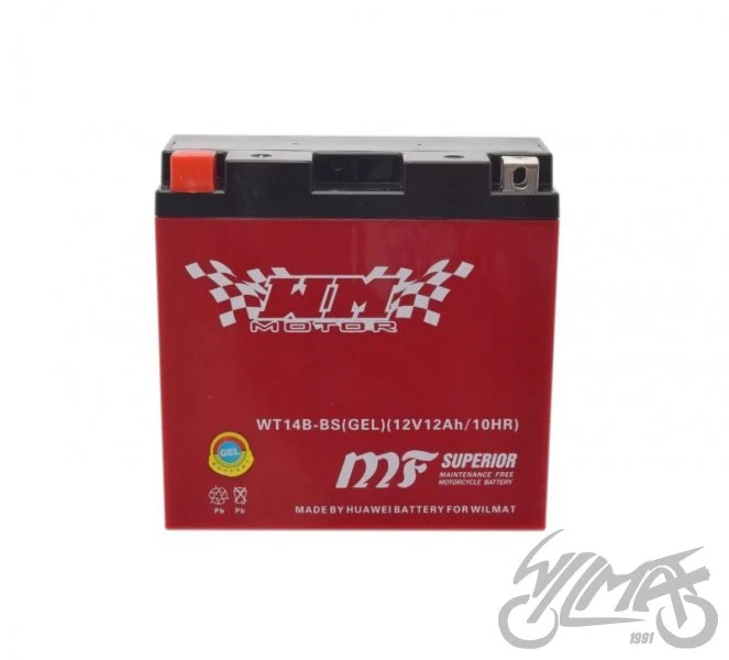 Akumulator WT14B-BS (YT14B-BS) (GEL) 12 V — ujęcie 1