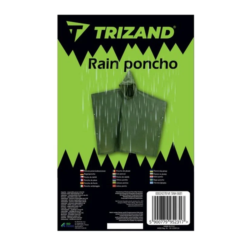 Ponczo przeciwdeszczowe Trizand — ujęcie 12