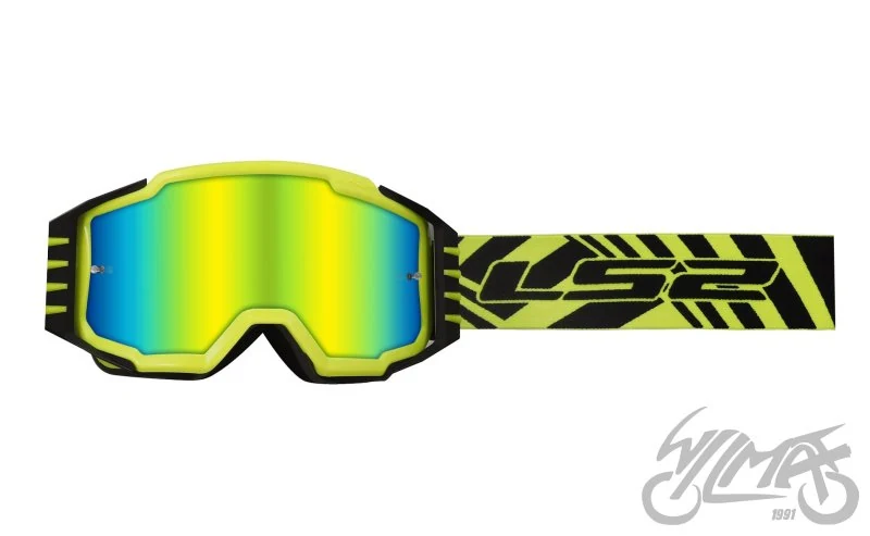 Gogle LS2 Charger pro kid h-v yellow iridium visor