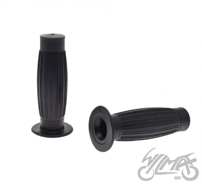 Chwyty kierownicy 7/8" + 1", 124 mm — czarne, komplet — AW56619 — ujęcie 1