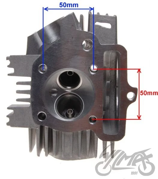 Głowica cylindra cross 4T 125 cm³ — ujęcie 2