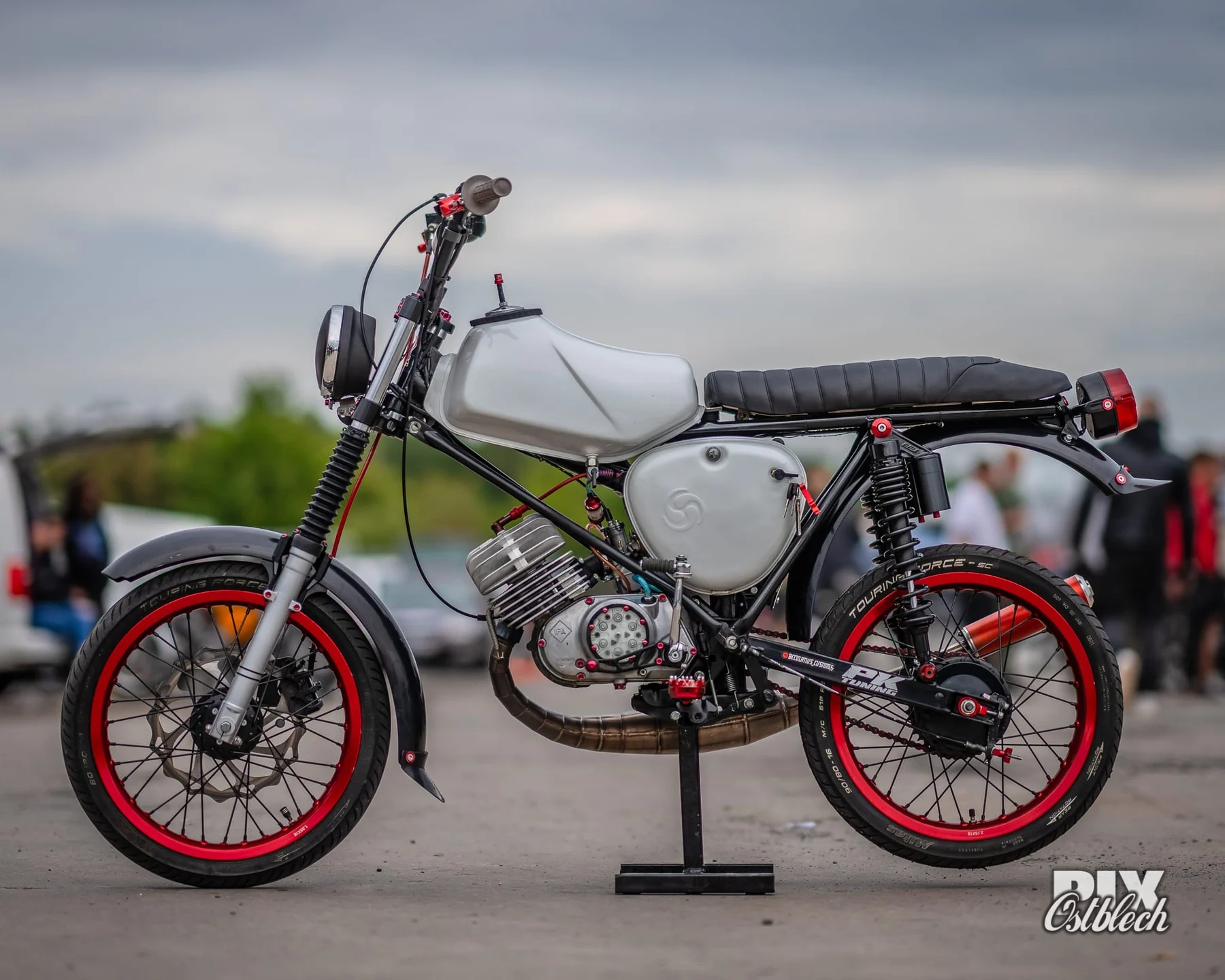 Cylinder Simson 85/4 MK2 EVO 2021 + tłok Barikit kpl. · tłok Barikit 1P — ujęcie 11