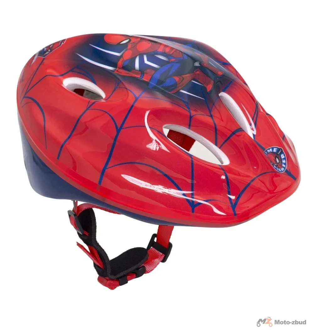 Kask rowerowy spider -man