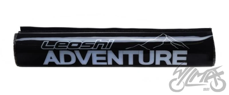 Czarna osłona kierownicy Leoshi Adventure — 240 mm — ujęcie 2