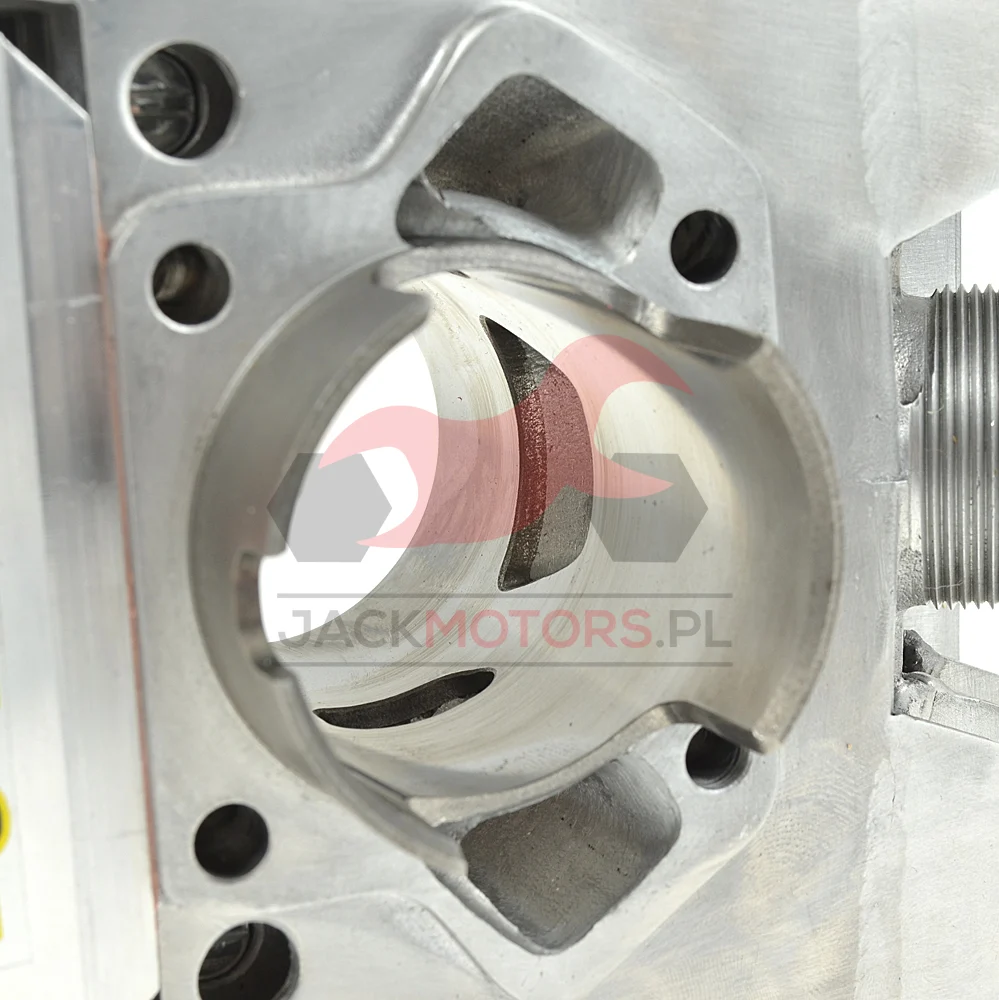Cylinder Simson 85/5M MK2 membrana EVO 2021 + tłok Barikit komplet · tłok Barikit 1P, zawór membranowy AM6 + króciec BVF Jack Motors Parts — ujęcie 6
