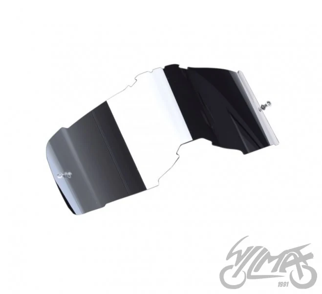 Szyba gogle LS2 aura lustrzanka srebrna
