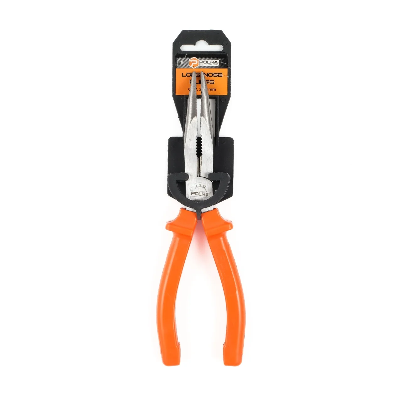 Szczypce wydłużone wygięte uchwyty plastikowe Cr-V 160 mm — ujęcie 2