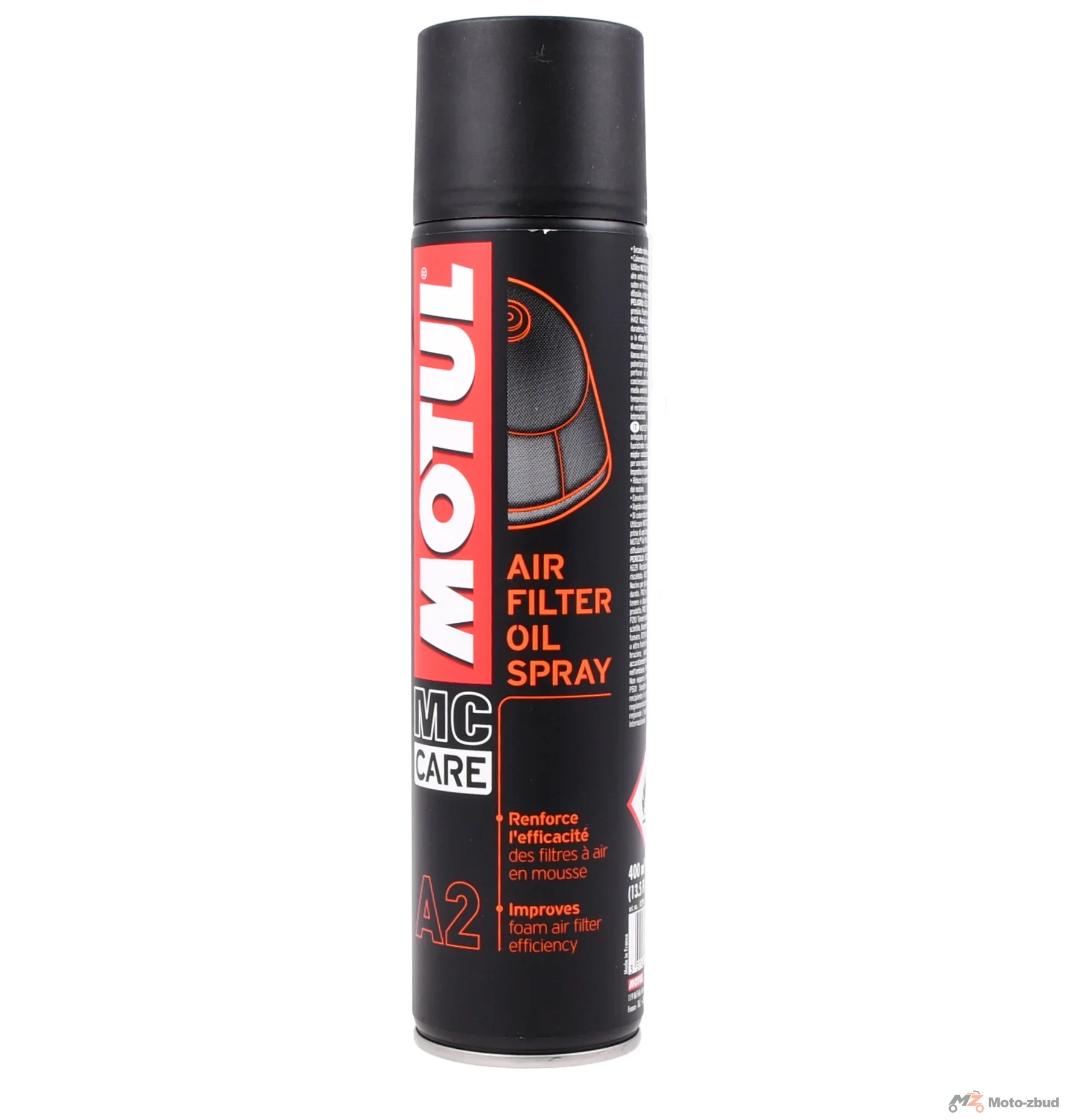 Spray olej do filtrów Motul air filter oil A2 400 ml