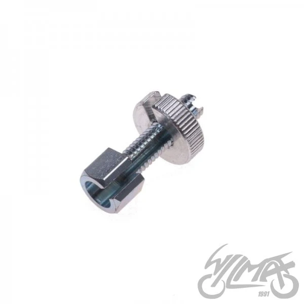 Śruba regulacji linki Simson krótka 22 mm z nakrętką — ujęcie 2