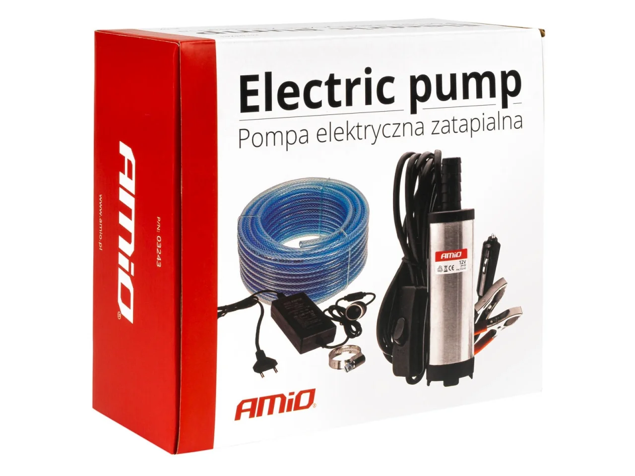 Pompa pompka do spuszczania paliwa oleju 12V 230V — ujęcie 2