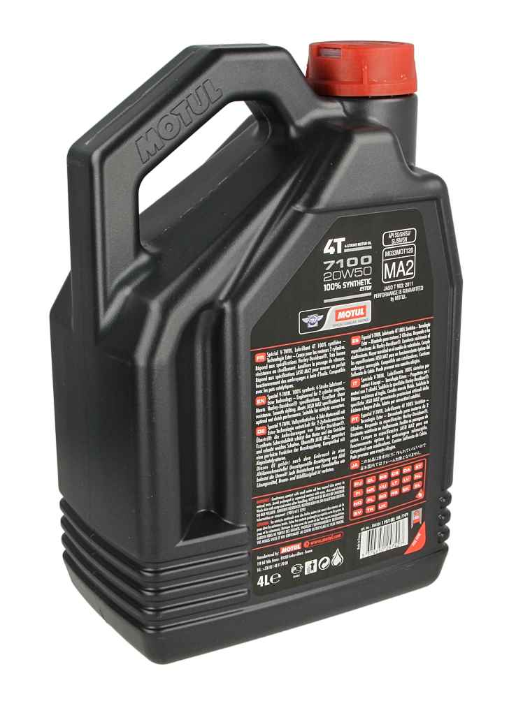Olej 20W50 MOTUL 7100 4T 4 l MOTUL 104104 — ujęcie 12