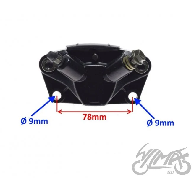 Zacisk hamulca tylnego komplet czarny — Longjia XT50QT-K Exactly — ujęcie 2