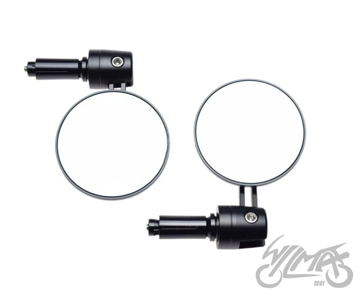 Lusterka CNC mocowane w kierownicę — komplet LM0068 — ujęcie 3
