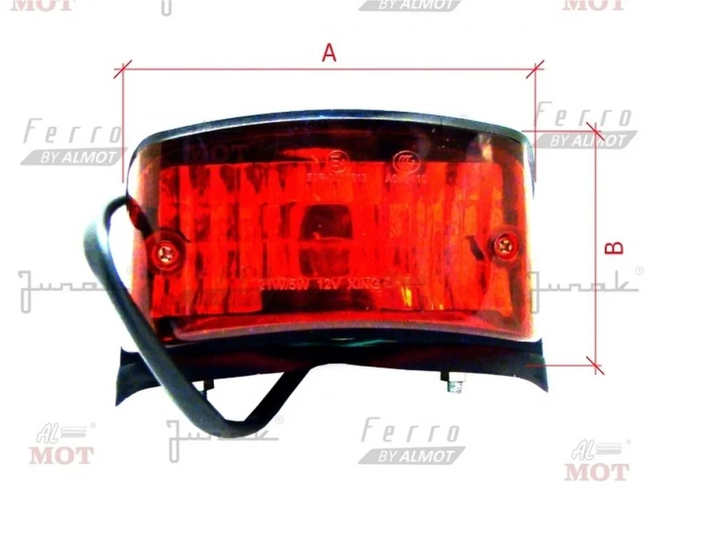 Junak M25 250 cm³ lampa tył — ujęcie 6