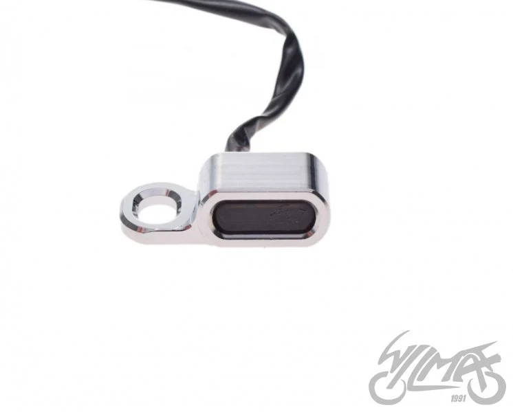 Kierunkowskazy przednie LED do Harley-Davidson, chrom — komplet AM1484 — ujęcie 2