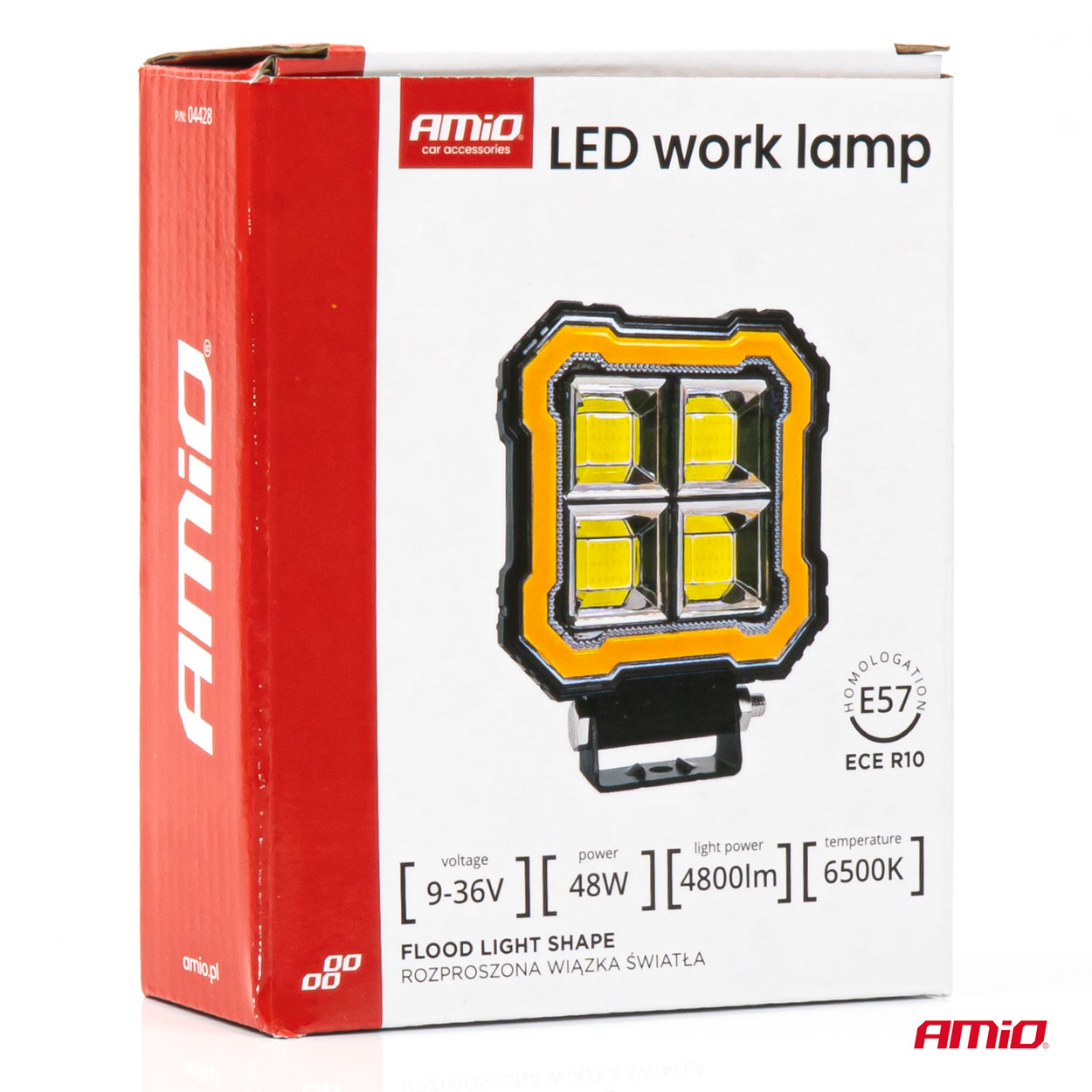 Lampa robocza LED szperacz AWL84 48 W 4800LM 12 V 24 V — ujęcie 9
