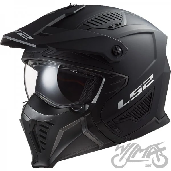 Kask LS2 OF606 Drifter Solid Matt Black-06 — rozmiar S