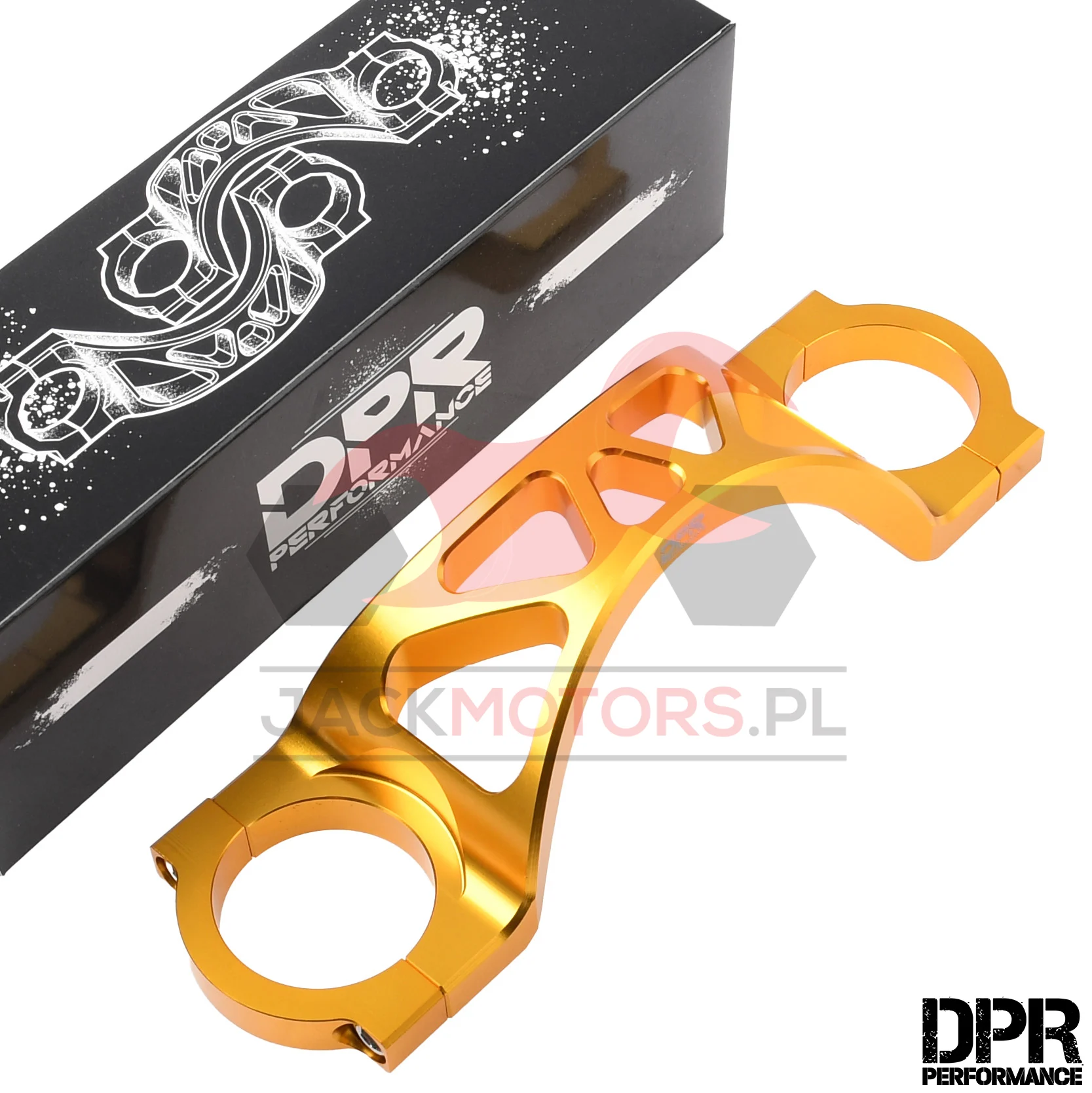 Stabilizator / rozpórka teleskopów Simson aluminium CNC złota DPR Performance — ujęcie 1