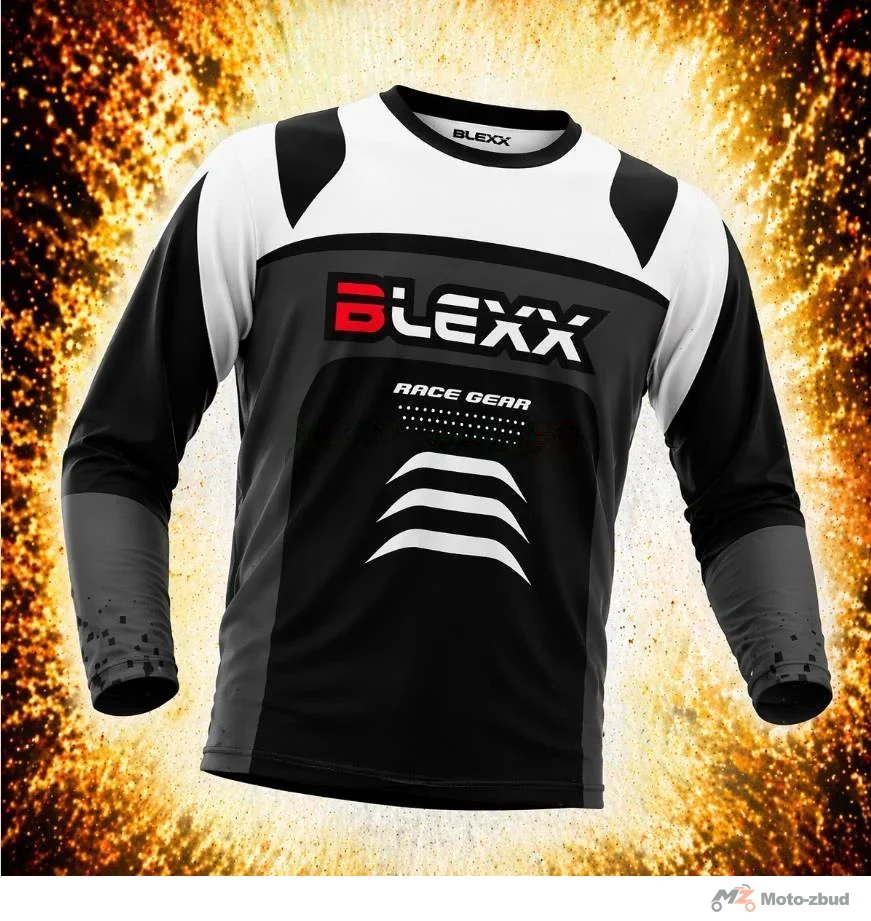 Bluza crossowa BLEXX AT-5110 czarna/szara 2XL