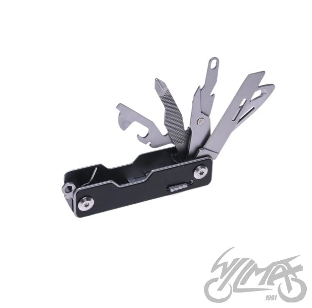 Multitool camping 10 W 1 — stal nierdzewna 420