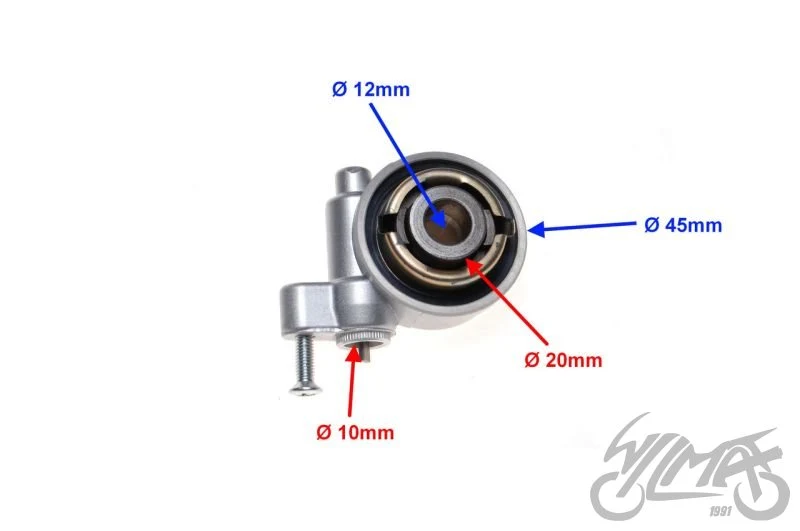 Napęd licznika do Kinroad Delfin XT50QT-2 — otwór 12 mm — ujęcie 2