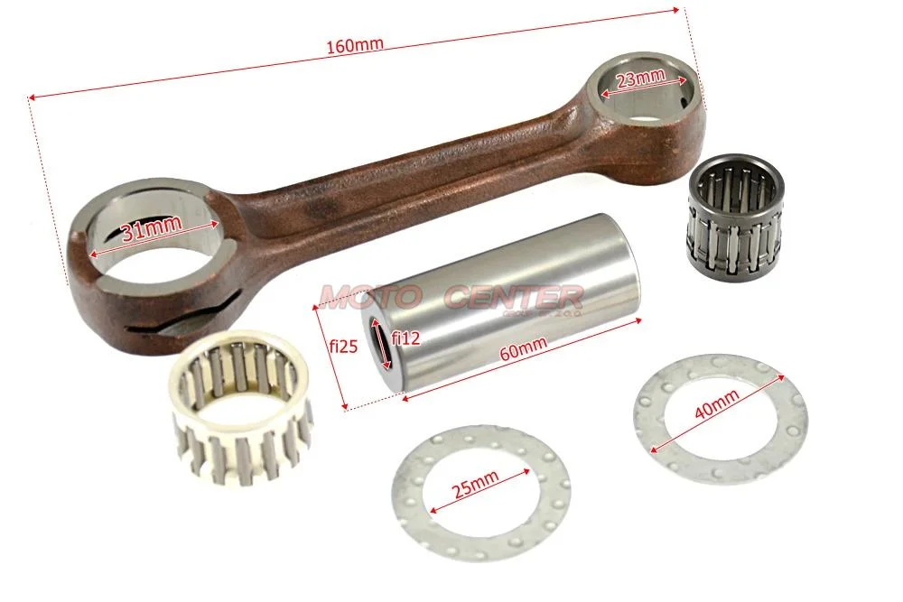 Korbowód kompletny 250 cm³ motocykl Cross 2T Yamaha YZ250 83-89r — ujęcie 2
