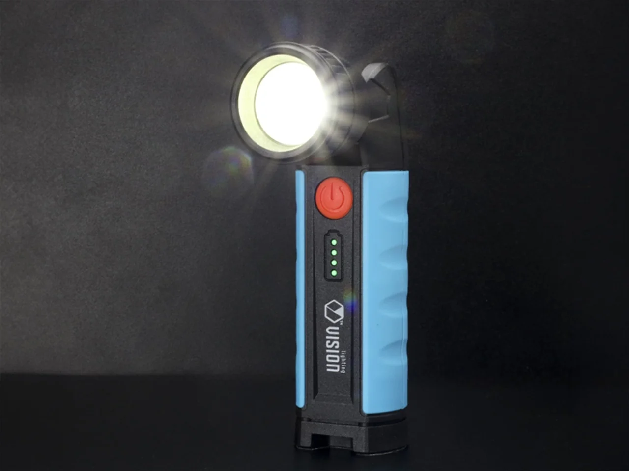 Lampa warsztatowa obrotowa 10w smd super bright 900 lm akumulatorowa — ujęcie 6
