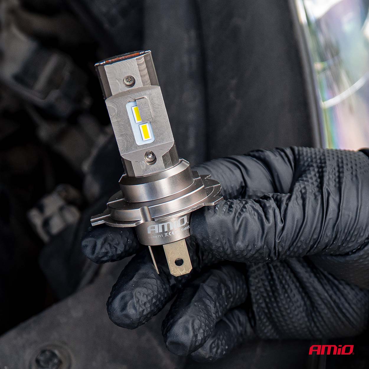 Żarówki samochodowe LED seria H25 CANBUS H4 H19 12 V 36 W — ujęcie 2