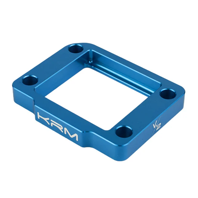 Podkładka zaworu membranowego KRM Pro Ride CNC V2 10 mm niebieska Minarelli AM6 — ujęcie 1