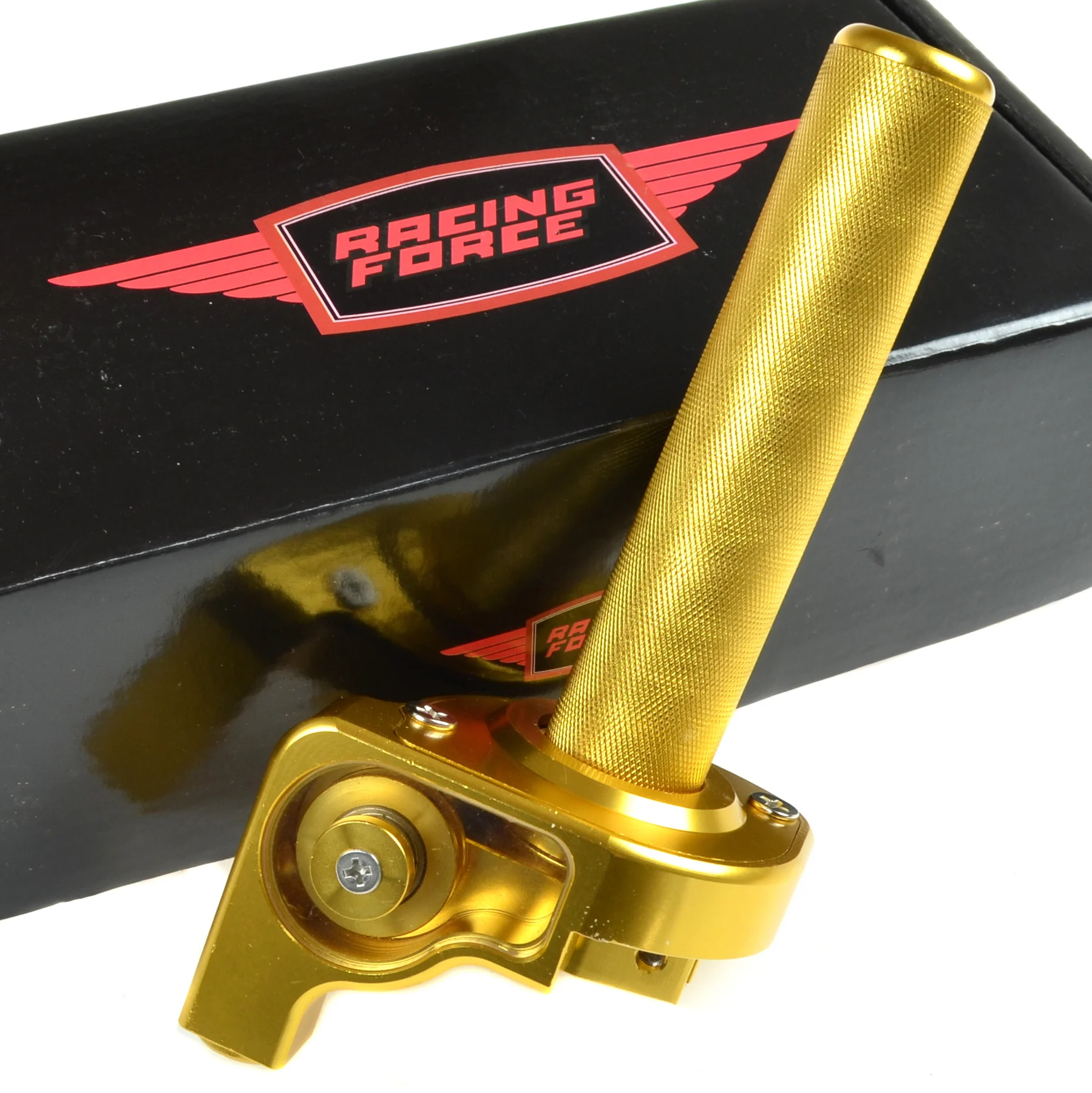 Rollgaz + linka Racing Force aluminium CNC sport złoty — ujęcie 1