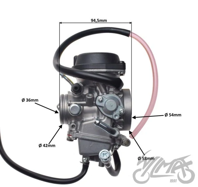 Gaźnik do Yamahy Raptor 350 YFM 350 BSR36-89 04-08 — AY56733A — ujęcie 2