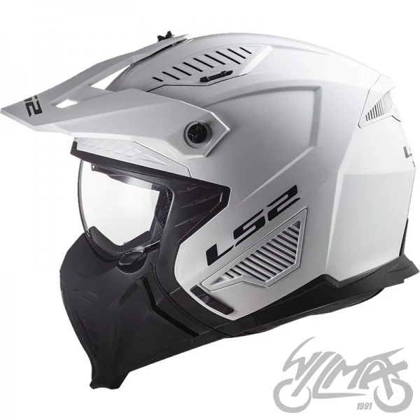 Kask LS2 OF606 Drifter Solid White-06 — rozmiar 3XL — ujęcie 2