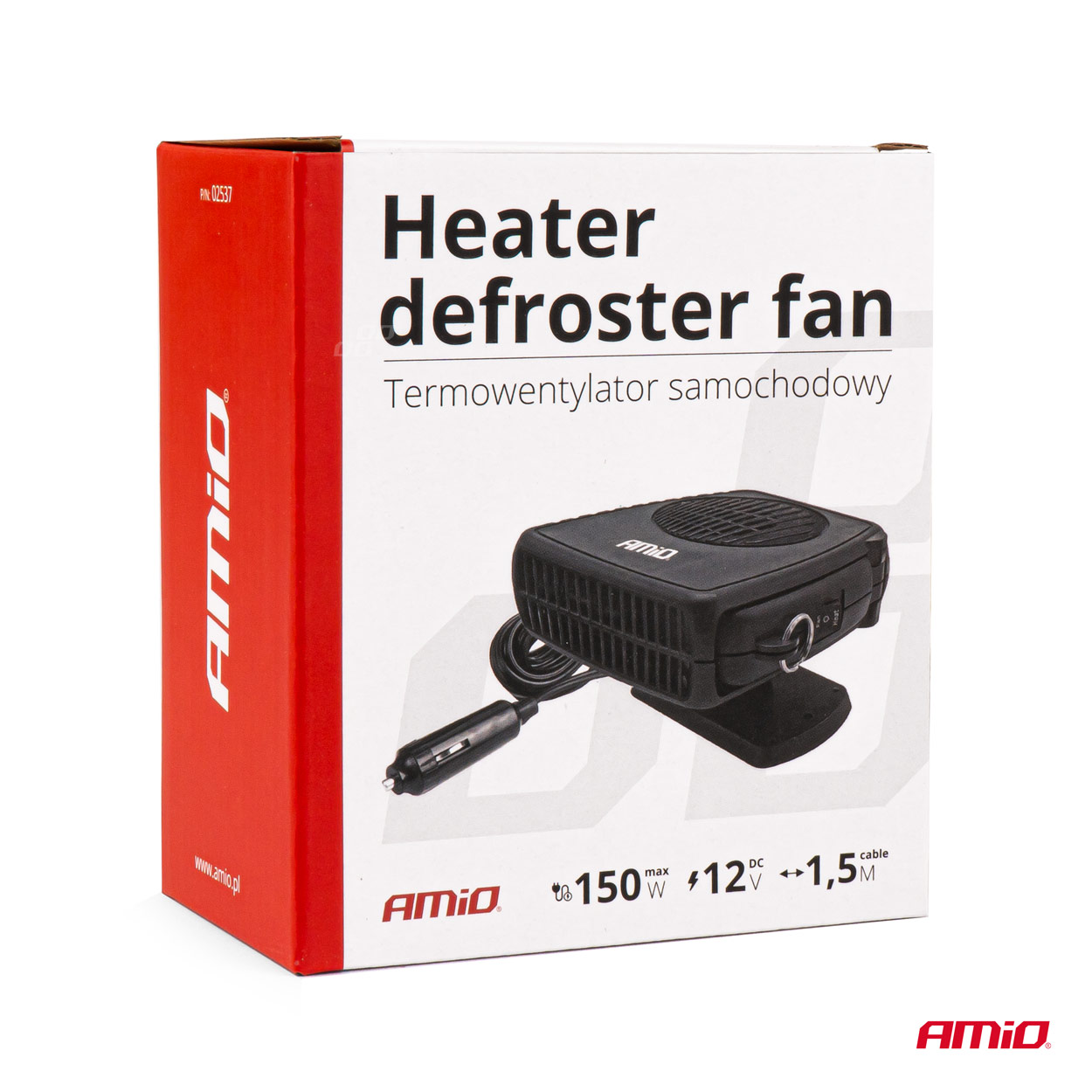 Termowentylator dmuchawa grzejnik samochodowy 12 V 150 W — ujęcie 6
