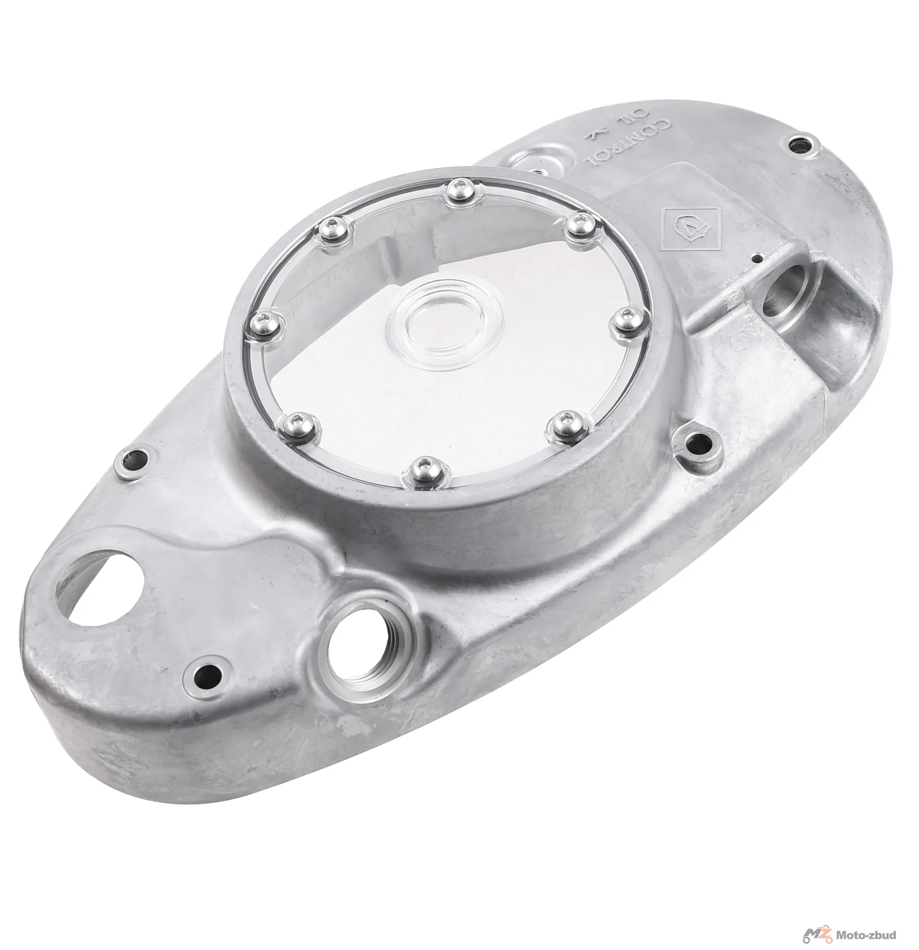 Pokrywa silnika Simson S50 KR51/1 SR4 lewa obrotomierz aluminium clear Venandi — ujęcie 2