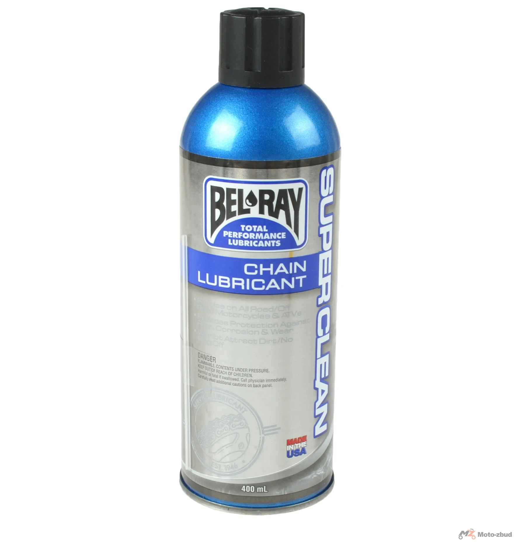 Smar do łańcucha Bel-Ray super clean spray 400 ml