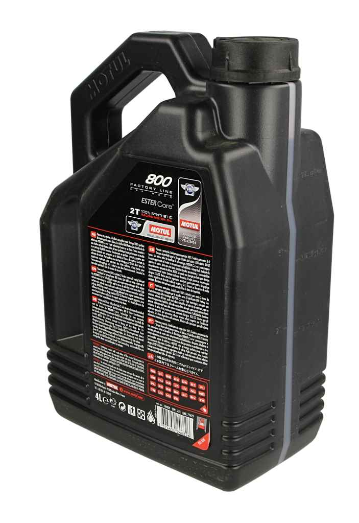 Olej MOTUL 800 factory line off road 2T 4 l — ujęcie 18