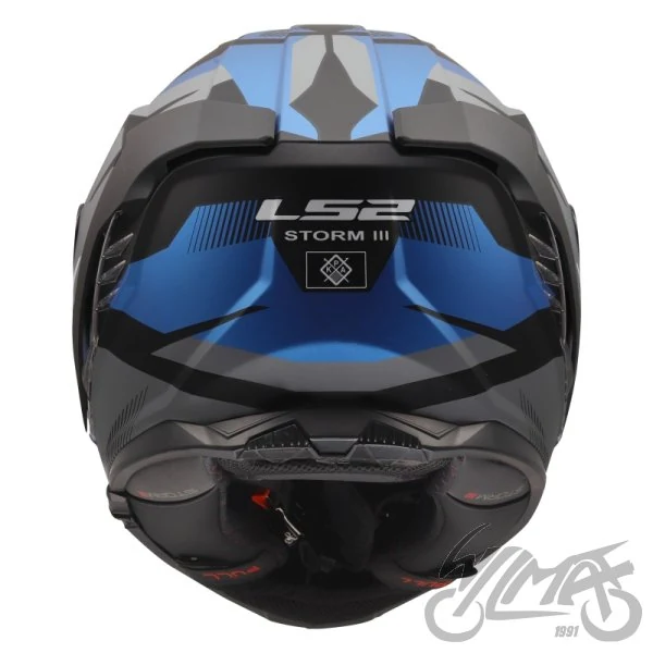 Kask LS2 FF818 Storm III Komai Black Blue — rozmiar S — ujęcie 4