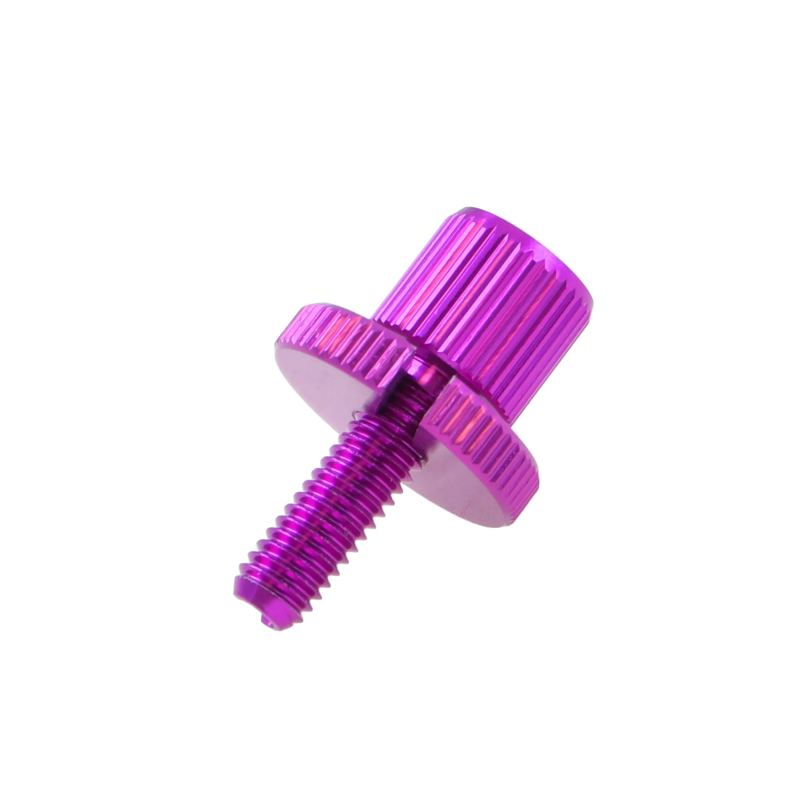 Napinacz linki M6 20 mm aluminium CNC fioletowy Racing Force — ujęcie 1