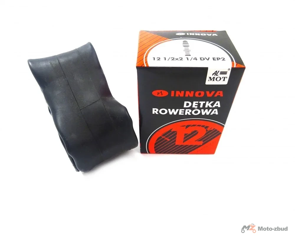 Dętka rowerowa Innova 12 1/2 × 2 1/4 zaworek Dunlop 40 mm
