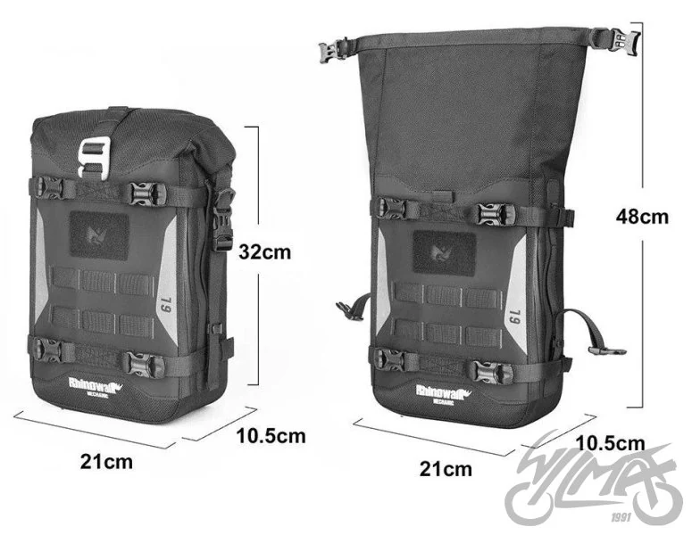 Torba boczna — komplet 1 sztuka 6 l — ujęcie 4