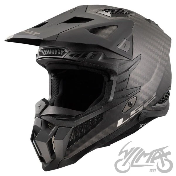 Kask LS2 MX703 C X-Force Matt Carbon — rozmiar M — ujęcie 1
