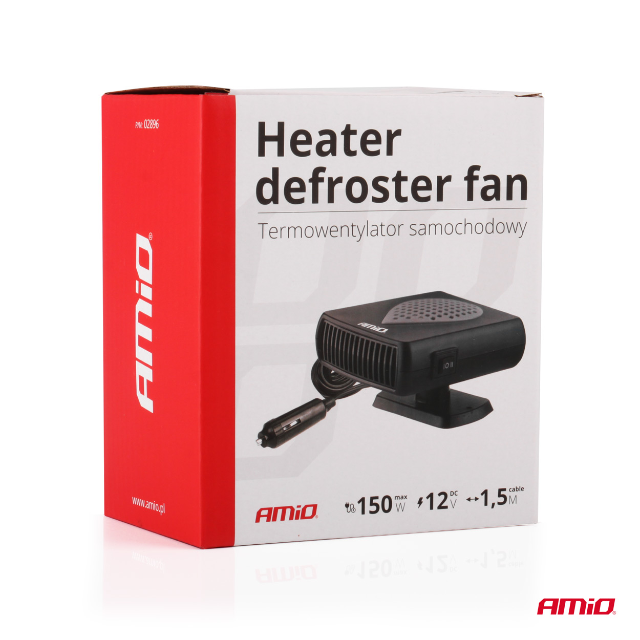 Termowentylator dmuchawa grzejnik samochodowy 12 V 150 W — ujęcie 5