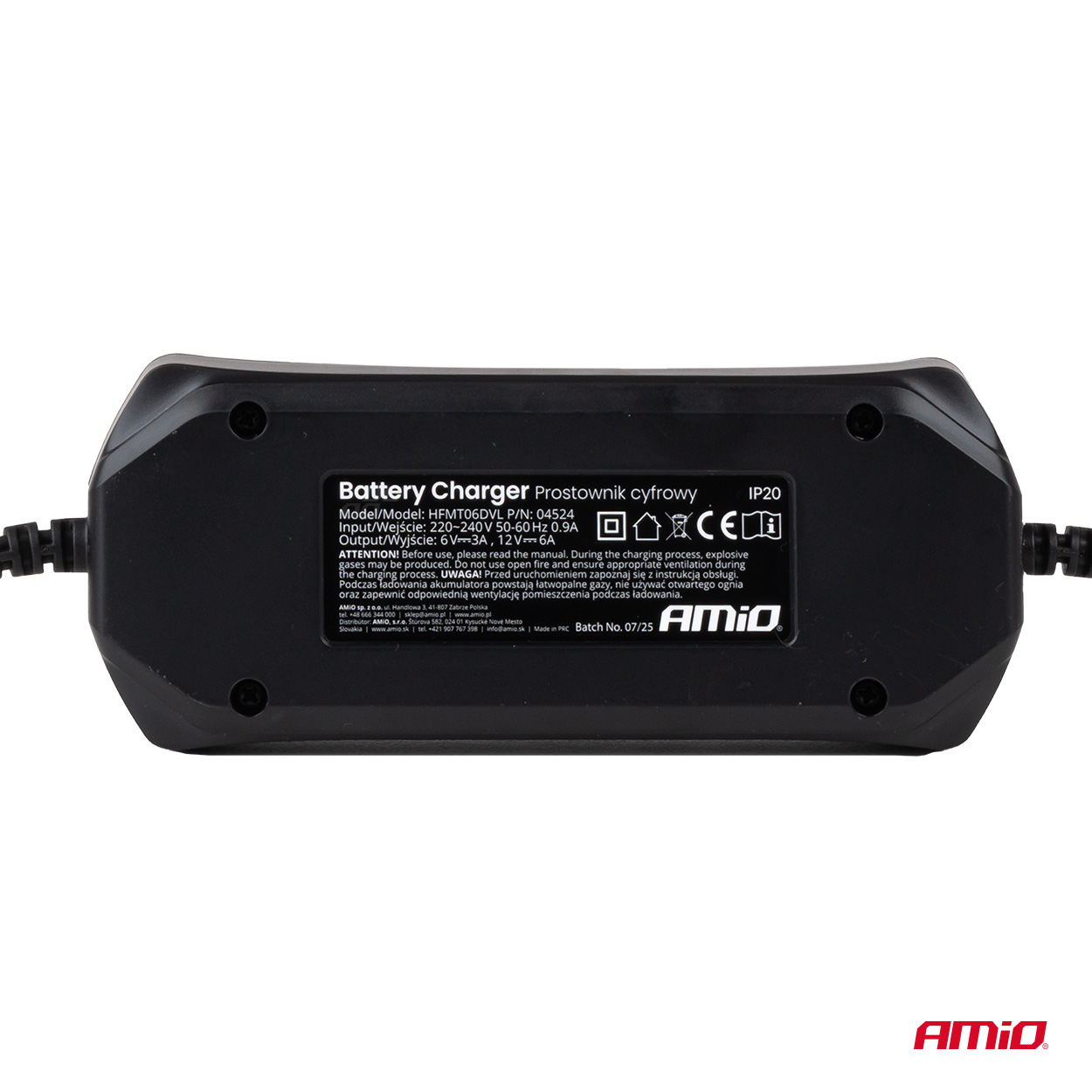 Prostownik cyfrowy STD GEL AGM WET MAX 6A 6 V 12 V — ujęcie 5