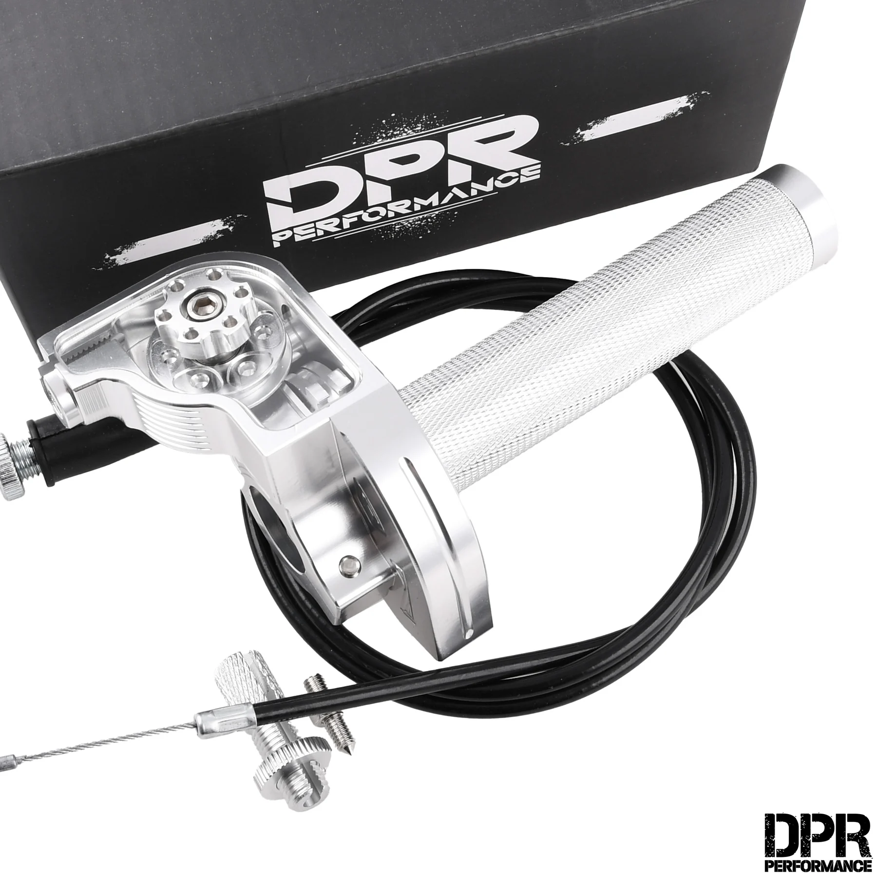 Rollgaz + linka DPR Performance aluminium CNC srebrny — ujęcie 1