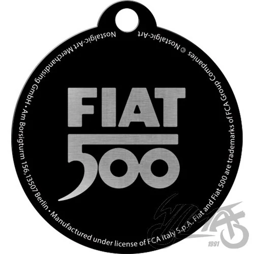Brelok do kluczy Fiat 500 tacho 48037 — ujęcie 4