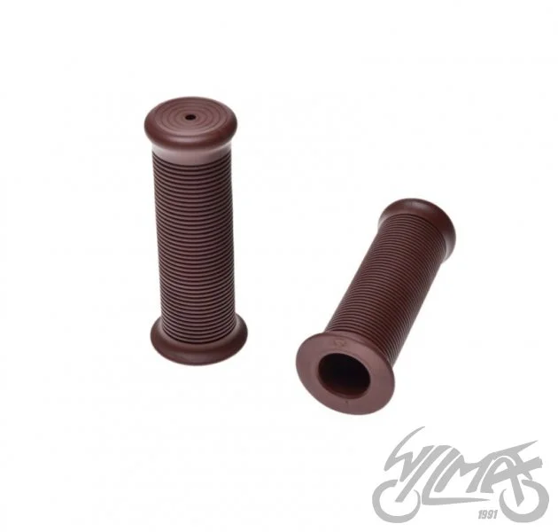 Guma kierownicy 7/8"+1" 124 mm brąz