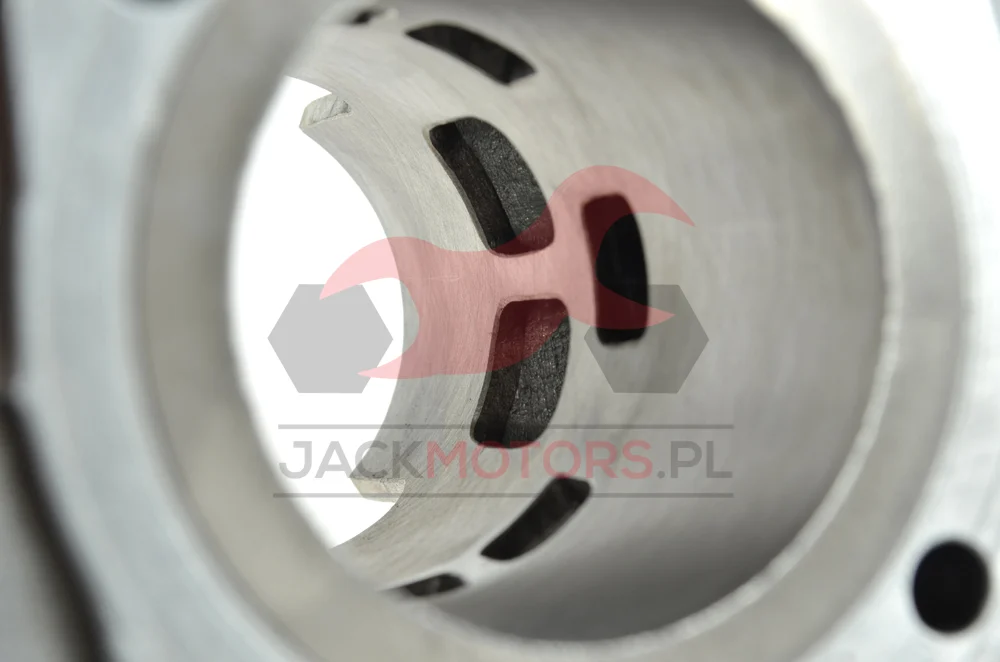 Cylinder Simson 85/5/3/2M membrana kpl. Wossner racing · zawór membranowy AM6 + króciec BVF — ujęcie 10