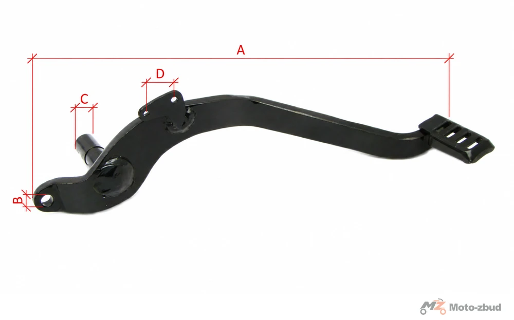 Junak M20 320 cm³ dźwignia hamulca tył (nożna)